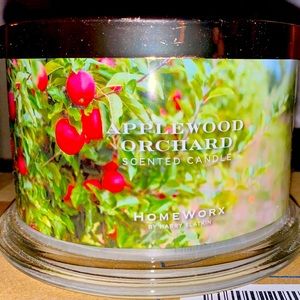 “APPLEWOOD ORCHARD” HOMEWORX BY HARRY SLATKIN CANDLE NEW
